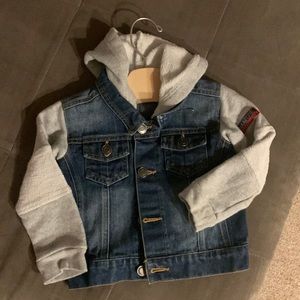 Naartjie jean jacket/sweatshirt size 18-24 months